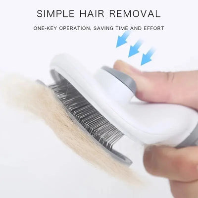 Self-Cleaning Pet Brush